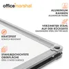 Whiteboard mit Stiftablage speziallackierte Magnettafel 60 Produktbild-Vorschau 3