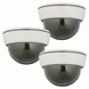 Relaxdays Kamera Attrappe, 3er Set, blinkende LED, innen & Produktbild-Vorschau 1