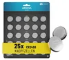 ABSINA CR2450 Knopfzelle 5x 5er Pack - CR 2450 3V Produktbild-Vorschau 1
