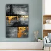 Wandbilder wohnzimmer 80x120 cm - Abstrakt und Modern - , Produktbild-Vorschau 4
