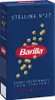 A box of Barilla Stelline N°27 pasta on a dark blue background. Podgląd zdjęcia produktu