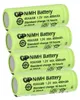 4x GP Akku 2/3 AAA 1,2V / 400mAh GP40AAAM Micro NiMH Akku Produktbild-Vorschau 1