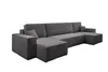 VENASI HUGO U-FORM Ecksofa mit Schlaffunktion und Produktbild-Vorschau 4