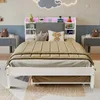 MODFU Funktionsbett 120x200 mit Ausziehbett Produktbild-Vorschau 3