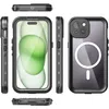Custodia impermeabile per iPhone 15, compatibile con Anteprima dell’immagine prodotto 3