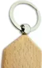 CombiCraft Holz Schlüsselanhänger Haus 45x35 mm - 25 Stück Produktbild-Vorschau 4