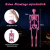 COSTWAY 160cm szkielet na Halloween, szkielety z ruchomymi Podgląd zdjęcia produktu 3