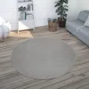 Teppich Wohnzimmer Einfarbig Schlicht Und Modern Kurzflor, Produktbild-Vorschau 2