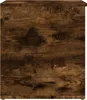 vidaXL Skrzynia do przechowywania dąb wędzony 84x42x46 cm Podgląd zdjęcia produktu 9