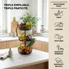 eluno Porte-objets rond à 3 étages / corbeille à pain, Voir les images du produit 2