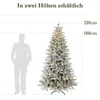 Künstlicher Weihnachtsbaum 210 cm mit LED Beleuchtung, Produktbild-Vorschau 6
