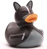 Badeente Katze schwarz Vinyl 8,5 cm Produktbild-Vorschau 5