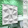HEXIM 3D Wandpaneele, PVC Kunststoff weiß - Diamond Design Produktbild-Vorschau 1