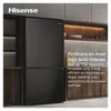 Réfrigérateur américain 483l no frost noir - Hisense - Voir les images du produit 8