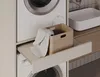 Waschmaschine Trockner Schrank mit Ausziehbrett Produktbild-Vorschau 9