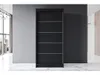 Easy4You P4 100 cm Schwarz Schiebetüren Kleiderschrank Produktbild-Vorschau 3