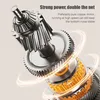 Close-up view of gears and motor components with glowing orange accents and light trails. Náhled obrázku produktu