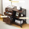 CLIPOP Armoire de bureau industrielle, 3 tiroirs avec Voir les images du produit 6