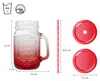Trinkgläser Farbverlauf - 500ml + Ersatzdeckeln Produktbild-Vorschau 2