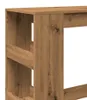 vidaXL Tavolo da bar con ripiano Rovere artigianale Anteprima dell’immagine prodotto 7