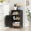 Mobiletto da bagno COSTWAY, mobiletto da bagno con porta e Anteprima dell’immagine prodotto 8