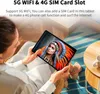 A person holding a tablet displaying an image of a woman in a headdress. Produktbild-Vorschau
