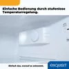 Exquisit Mini Kühl-Gefrierkombination, Kühlschrank mit Produktbild-Vorschau 9