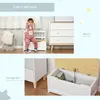 HOMCOM Spielzeugtruhe, Kinder-Aufbewahrungsbank mit Produktbild-Vorschau 6