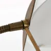 Tischlampe - bronze - Biron - glas metall - Ø 17cm - LED - Produktbild-Vorschau 14