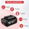 Ersatzakku für Bosch 18V - 6,0Ah Li-Ion Werkzeugakku - Produktbild-Vorschau 3