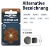 ANSMANN Hörgerätebatterien Typ 312 P312 ZL3 PR41, 60 Stück, Produktbild-Vorschau 3