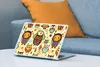 MuchoWow® Laptop Aufkleber Sticker Cover Eule - Kopfhörer - Produktbild-Vorschau 4