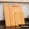 Kuketo | 3er Set Bambus Schneidebretter – Küchenbretter Mit Produktbild-Vorschau 2