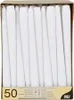 100 Papstar Leuchterkerzen Ø 2,2 cm, 25 cm weiss 17966 Produktbild-Vorschau 1