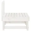 vidaXL Sofa ogrodowa 2 szt. Białe lite drewno sosnowe Podgląd zdjęcia produktu 8