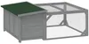 PawHut Hasenstall Kaninchenstall aus Holz 125,5x100x49 cm Produktbild-Vorschau 1