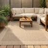 In- & Outdoor Jute Teppich - Fora Edge Natural Produktbild-Vorschau 2