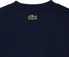 Lacoste Baumwoll-T-Shirt mit Signatur-Print, Blau L Produktbild-Vorschau 8