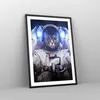 Gerahmtes Poster - Schwarzer Rahmen - Kosmonaut Katze - Produktbild-Vorschau 8