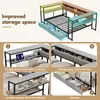 Flieks Schlafsofa Metallbett 90x200cm mit 2 Schubladen, Produktbild-Vorschau 5