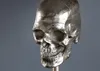 Extravagante Tischlampe SKULL 56cm schwarz silber Metall Produktbild-Vorschau 6