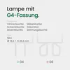 Spectrum LED Leuchtmittel Stiftsockel 2W G4 klar 165lm Produktbild-Vorschau 9