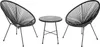 home24 Sitzgruppe - 3-teilig - Stahl / Polyrattan Produktbild-Vorschau 3
