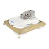 Baby Mix con volante e ruote in silicone beige Anteprima dell’immagine prodotto 10