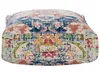 BELIANI Pouf Mehrfarbig Baumwolle 50 x 50 x 20 cm Produktbild-Vorschau 4