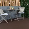 Rasenteppich COMFORT COLOURS Braun 400x300cm Kunstrasen mit Produktbild-Vorschau 4