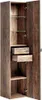Badmöbel Hochschrank PUEBLA-56 Vintage Oak Eiche, 2 Türen, Produktbild-Vorschau 5