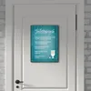 Toilettenregeln Metallschild XXL Schild Blechschild Produktbild-Vorschau 6