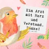 Mr. & Mrs. Panda Glückwunschkarte Spruch Arzt mit Herz - Produktbild-Vorschau 5