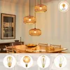 ZMH lampa wisząca boho lampa wisząca rattanowa lampa Podgląd zdjęcia produktu 11